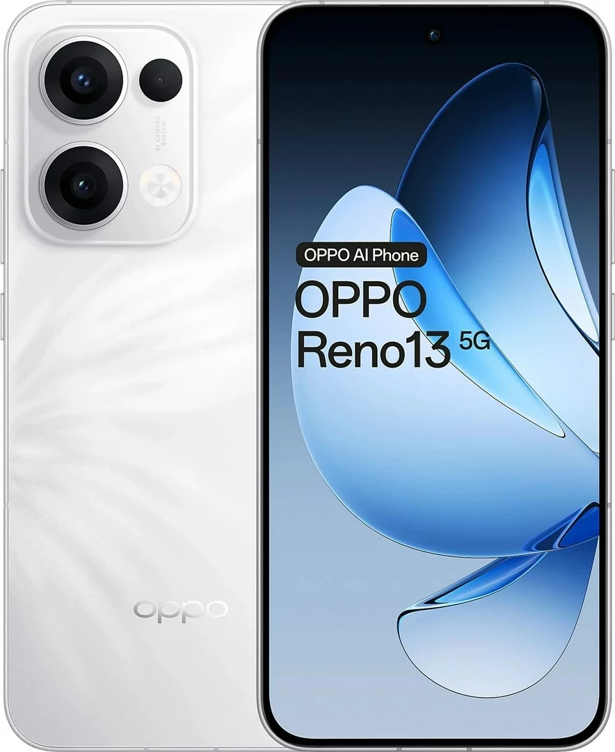 Smartphone OPPO Reno 13, 12/256 GB, 5G, Plume White