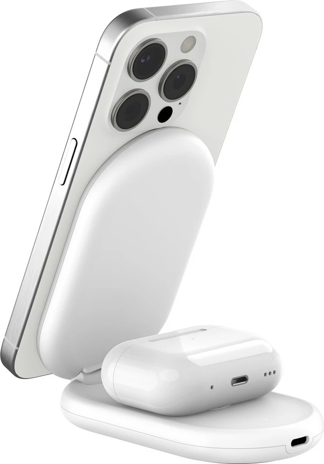 Brezžični polnilec 15W, Belkin BoostCharge, 1.5 m, bel