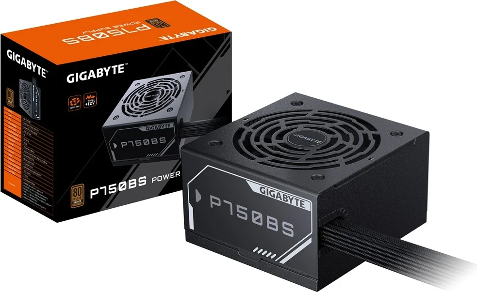 Napajalnik 80 PLUS Bronze, 750 W, črn Gigabyte P750BS