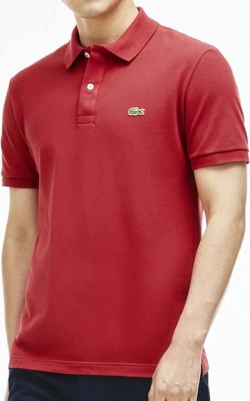 Polo majica za moške Lacoste, rdeča
