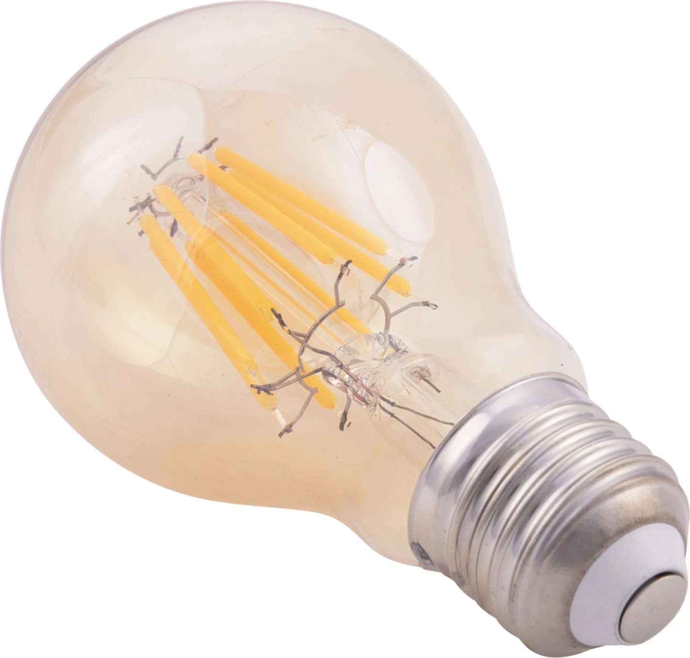 LED žarnica FH4045 z nitko 8W E27 3000K zlata zatemnljiva