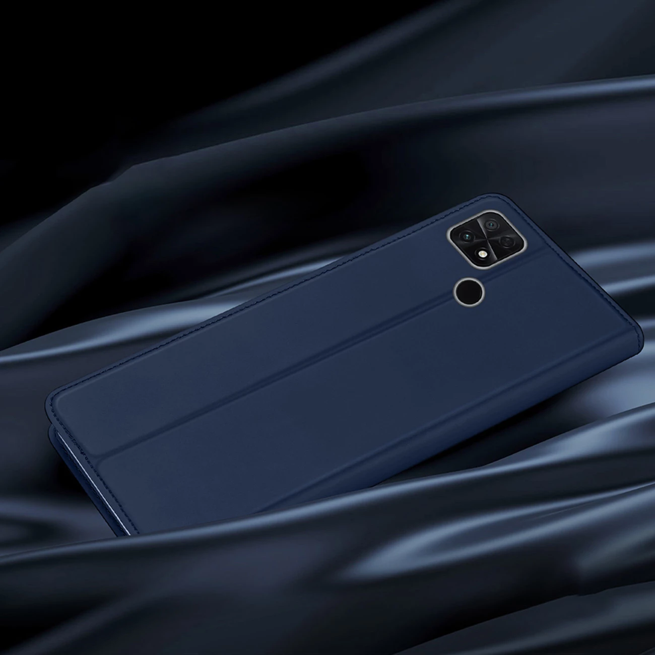 Ovitek za pametni telefon Dux Ducis Skin Pro za Oppo Reno 8, s preklopnim pokrovom, z žepom za kartico, s funkcijo stojala, moder