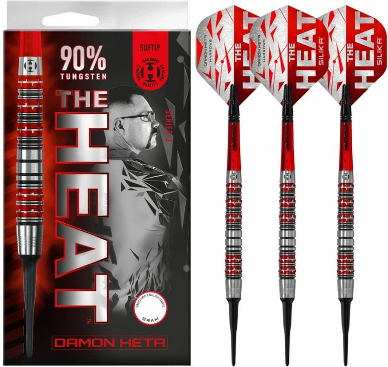 Šigete za pikado, unisex, rdeče — Harrows