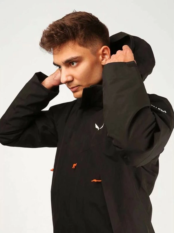 Outdoor jakna Salewa Stelvio, črna