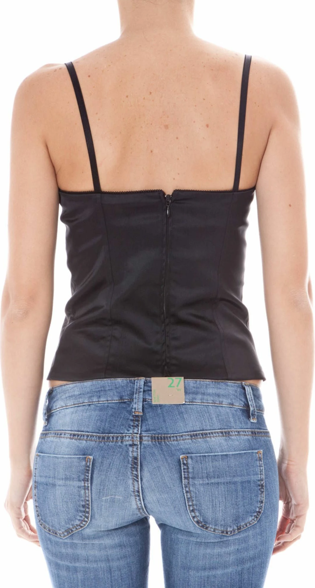 Elegantna ženska bluza JOHN GALLIANO, črna