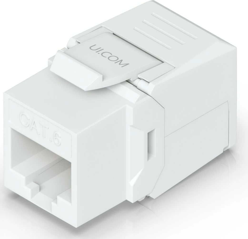 Keystone priključek Cat6, Ubiquiti, 12 kosov, bel