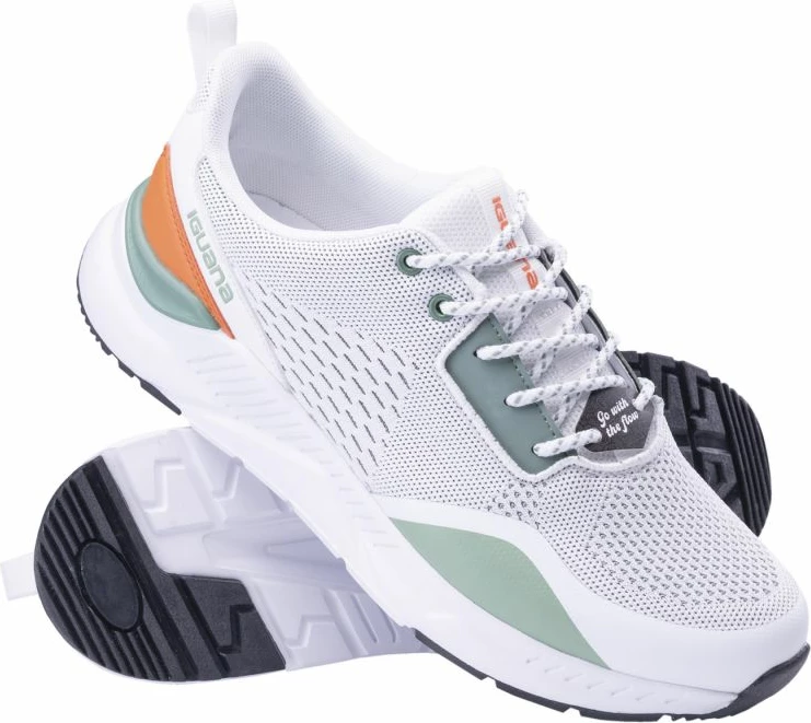 Čevlji Iguana za moške, beli