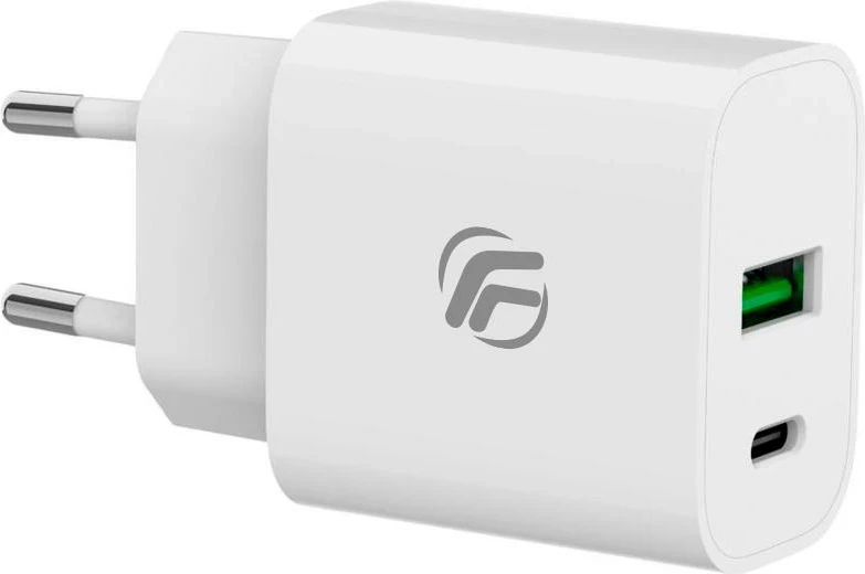 Univerzalni polnilec 20W USB-A + USB-C, Fenner, bel