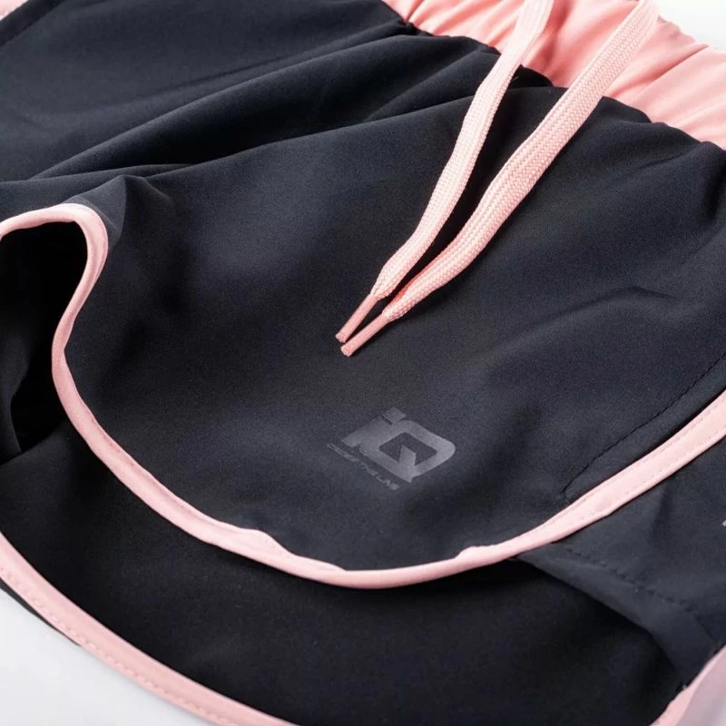 Kratke hlače za dekleta IQ, črne in rožnate