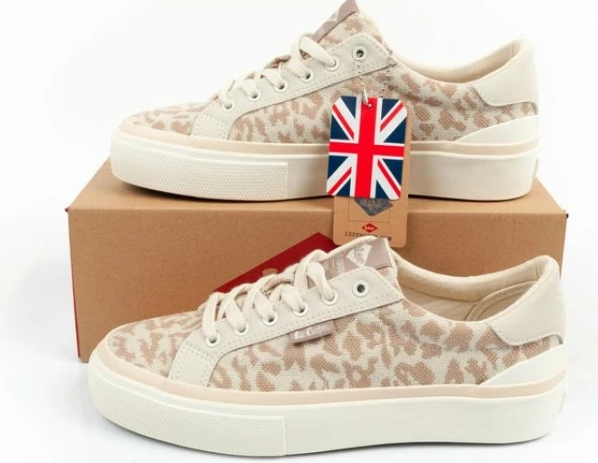 Čevlji za ženske Lee Cooper, krem