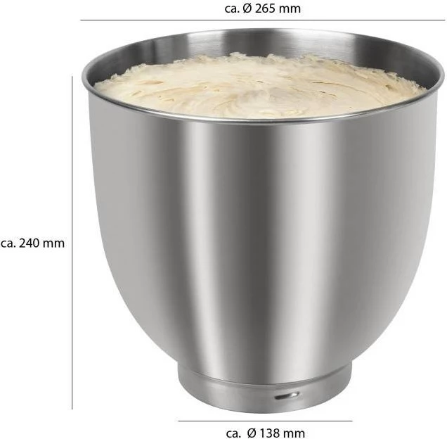 Kuhinjski mešalnik BOMANN KM 6036, 1500 W, rdeč