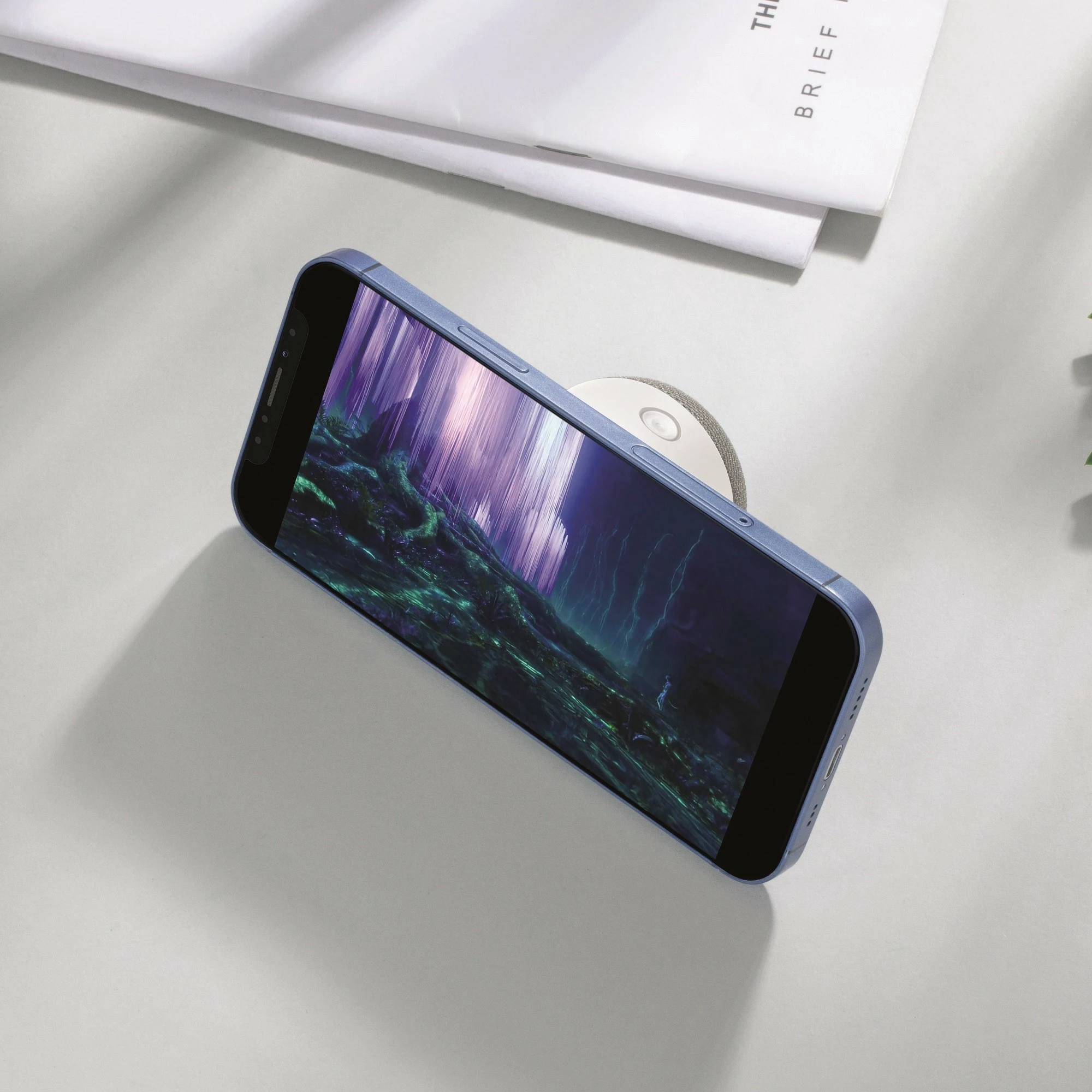 Prenosni zvočnik Ultron Mag Soundmate, Bluetooth, 420 mAh, 3W, bel