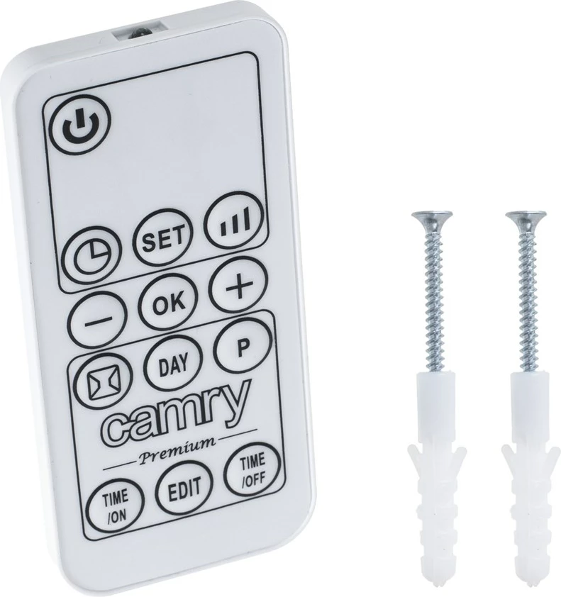 Kopalniški radiator CAMRY CR 7747, 2000 W, bel