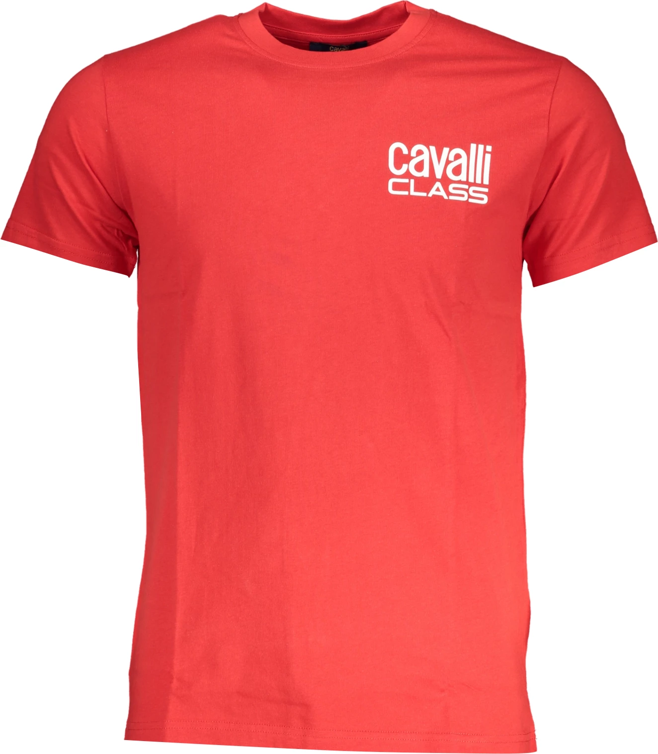 Majica za moške, rdeča, CAVALLI CLASS