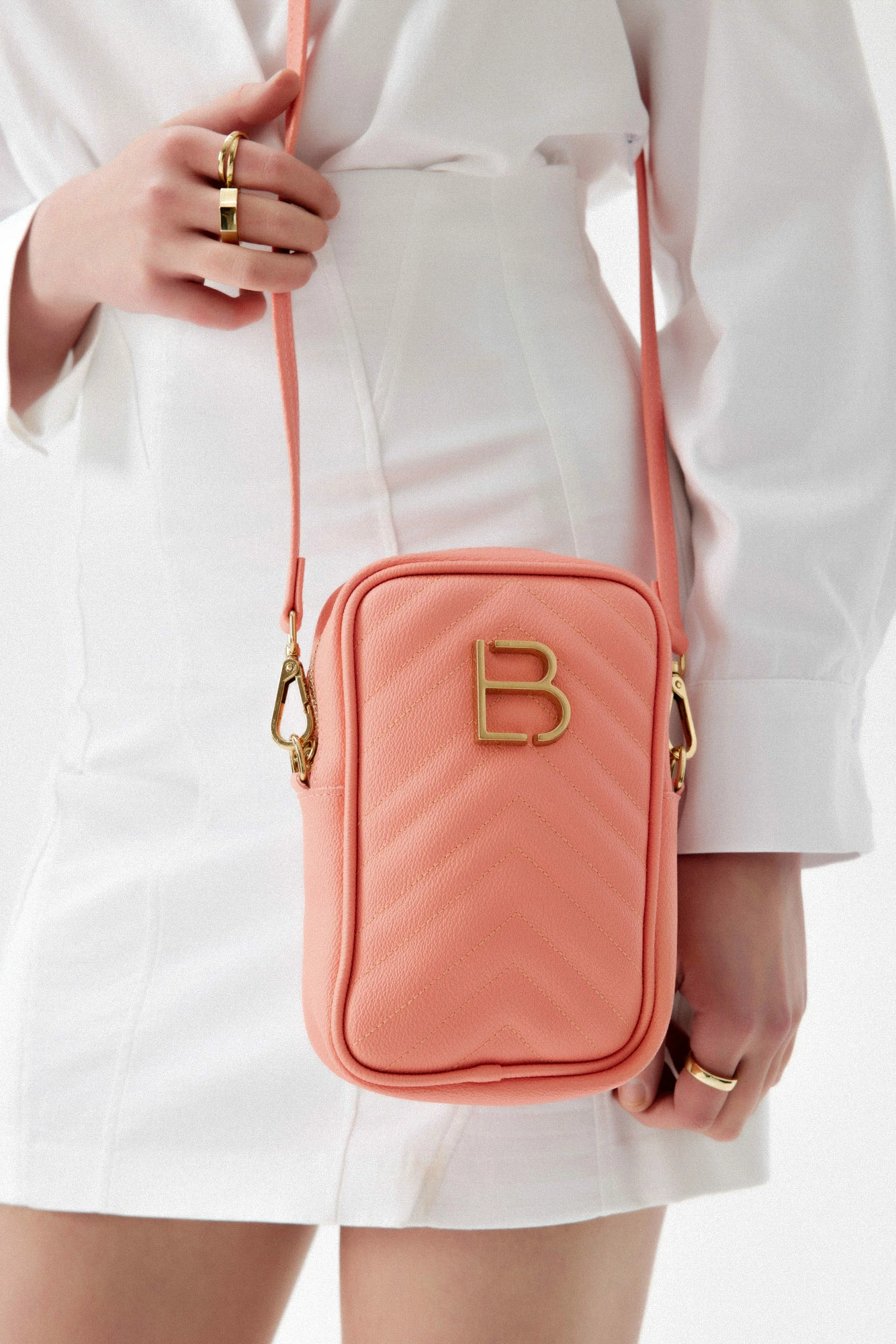 Crossbody torbica, oranžna Lucky Bees, 368