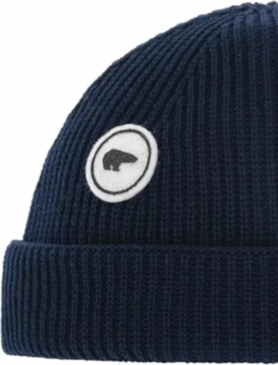 Kapuca iz 100% merino volne, modra - Eisbar Raik MU