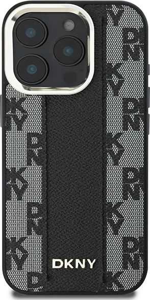 Ovitek za iPhone 16 Pro Max, MagSafe, črn, DKNY