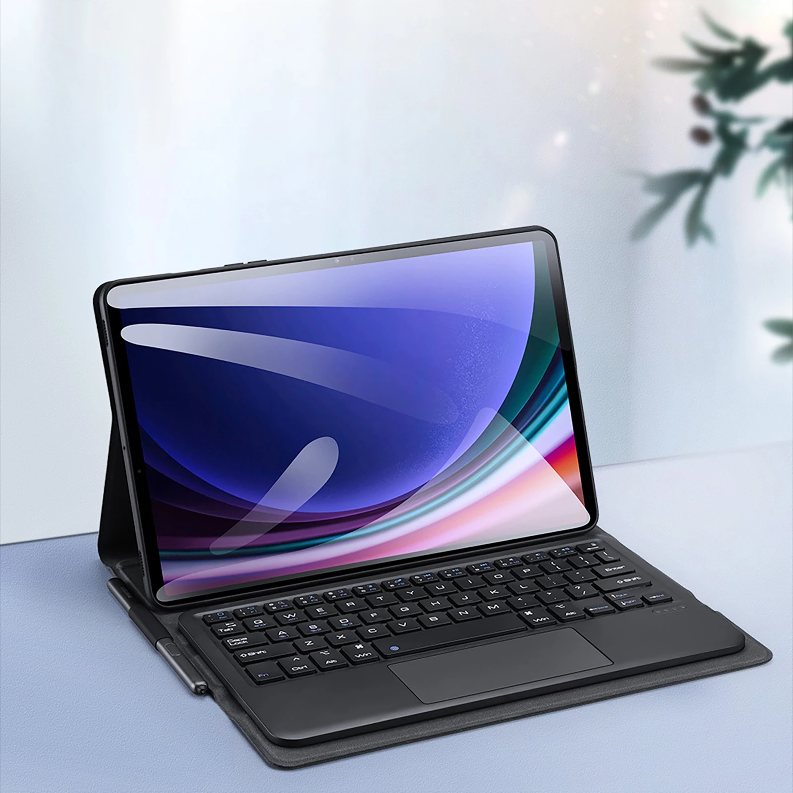 Tastatura Bluetooth ovitek Dux Ducis TK Series za Samsung Tab S9, črn