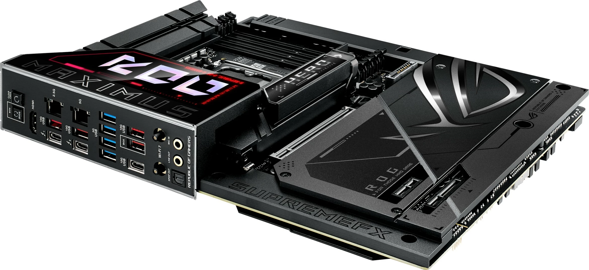Matična plošča ASUS ROG MAXIMUS Z890 HERO BTF, Intel, LGA 1851, DDR5, 256 GB