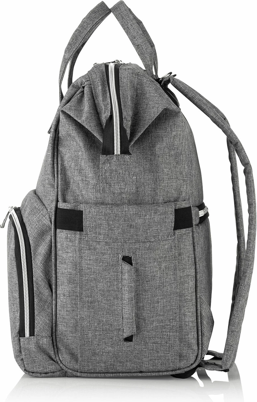 Torba za plenice Evila Originals, Anne Bebek, siva