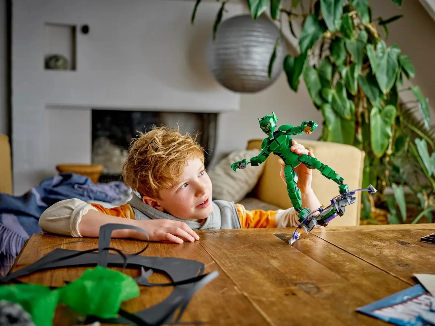Sestavljiva figura Green Goblin, LEGO Marvel 76284