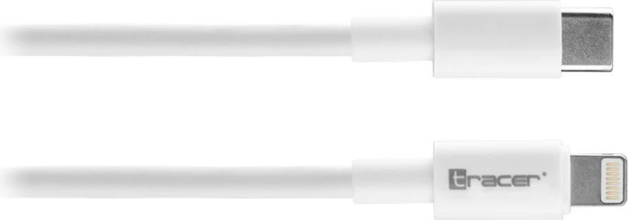 Kabel USB Type-C na Lightning, 1 m, bel — Tracer