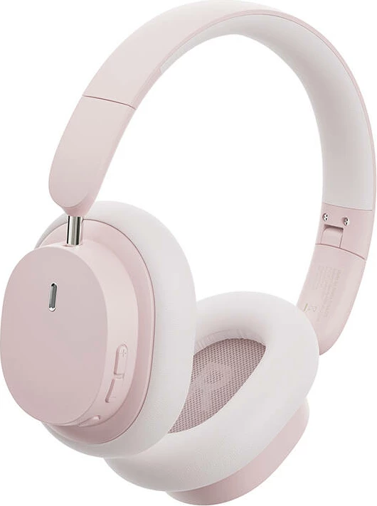 Brezžične slušalke Baseus Bowie D05, Bluetooth 5.2, 70 h baterija, 40 mm, rožnato zlata