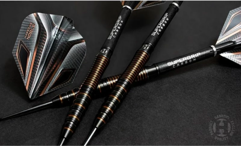 Darts puščice, Harrows Noble, unisex, črne