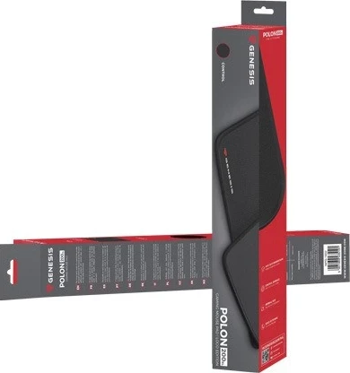 Velika igralna podloga Genesis Polon 200 XL, črna