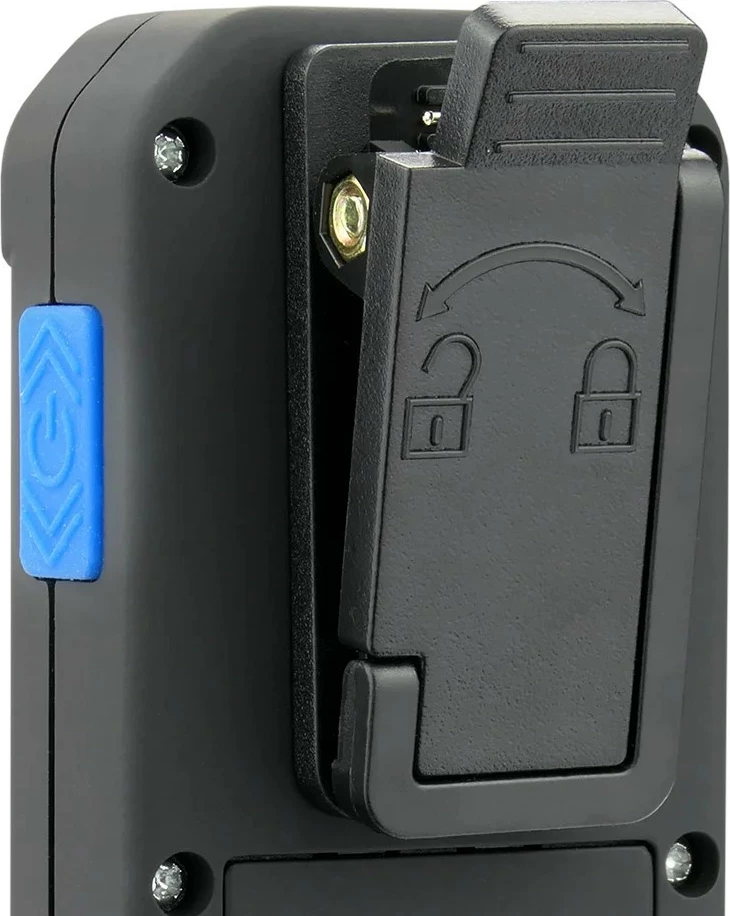 Ročna svetilka, 300 lumenov, magnet, sponka, črna, everActive WL300