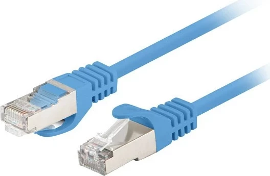 Mrežni kabel Cat6, Lanberg PCF6-20CC-0025-B, 0,25 m, moder