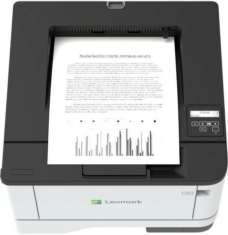 Laserski tiskalnik, Lexmark MS431dw, 42 ppm, duplex, Wi-Fi, bel/črn