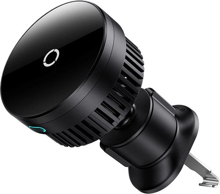 Magnetni avto nosilec z brezžičnim polnjenjem 15W, Baseus MagPro, črn