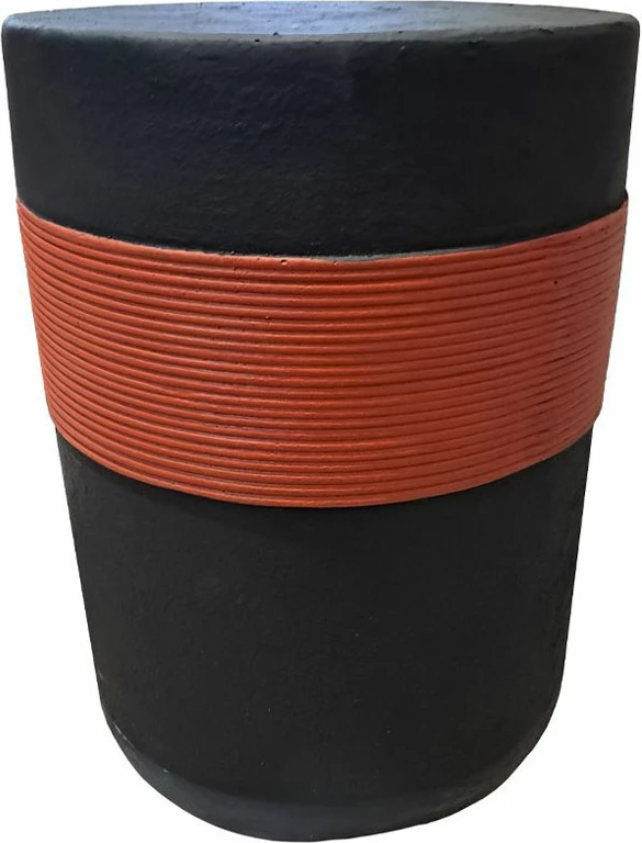 Stranska mizica Belt, črna, rjavo-rdeča, 38,5x38,5x52