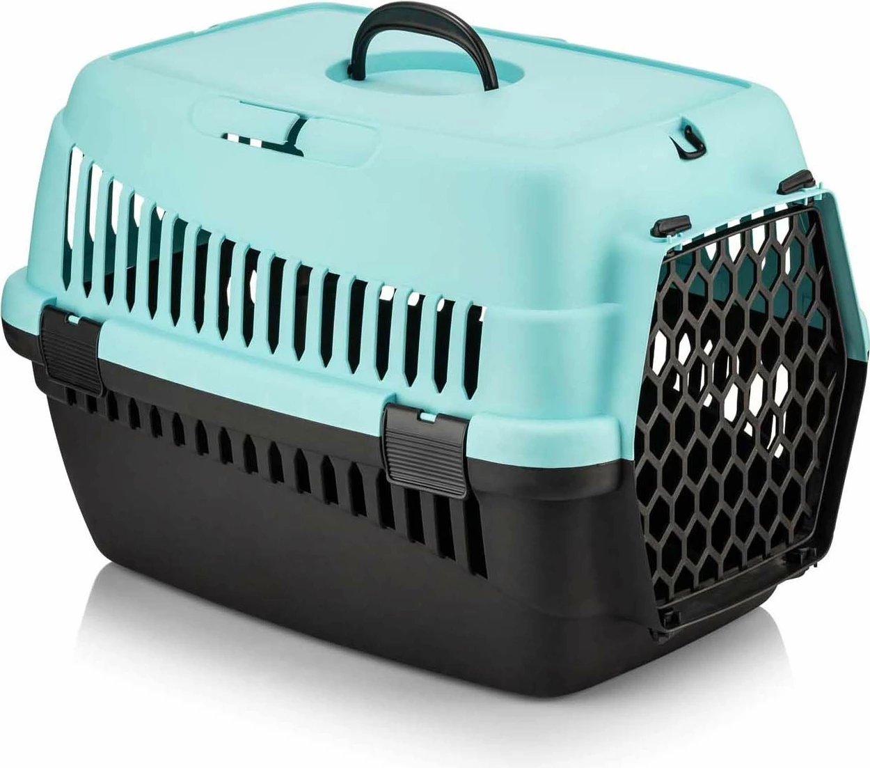 Transportna škatla za živali, turkizna, Paws & Whiskers, 5097-R-4