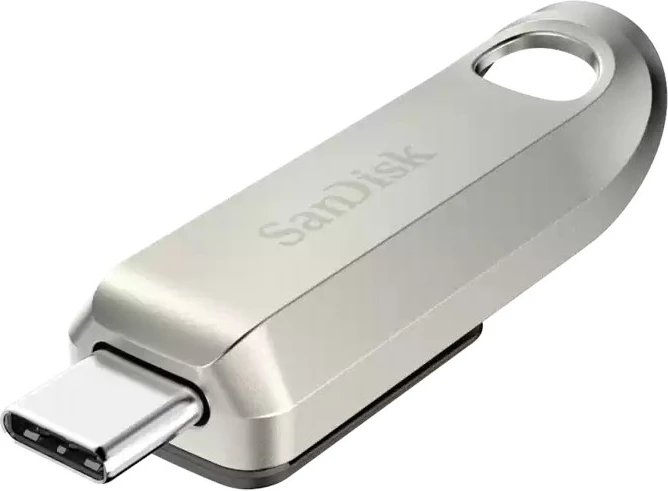 USB ključek SanDisk 128 GB, USB Type-C, srebrn