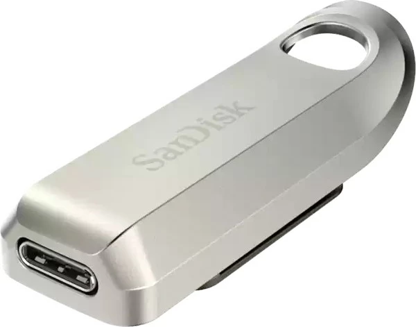 USB ključek SanDisk 128 GB, USB Type-C, srebrn