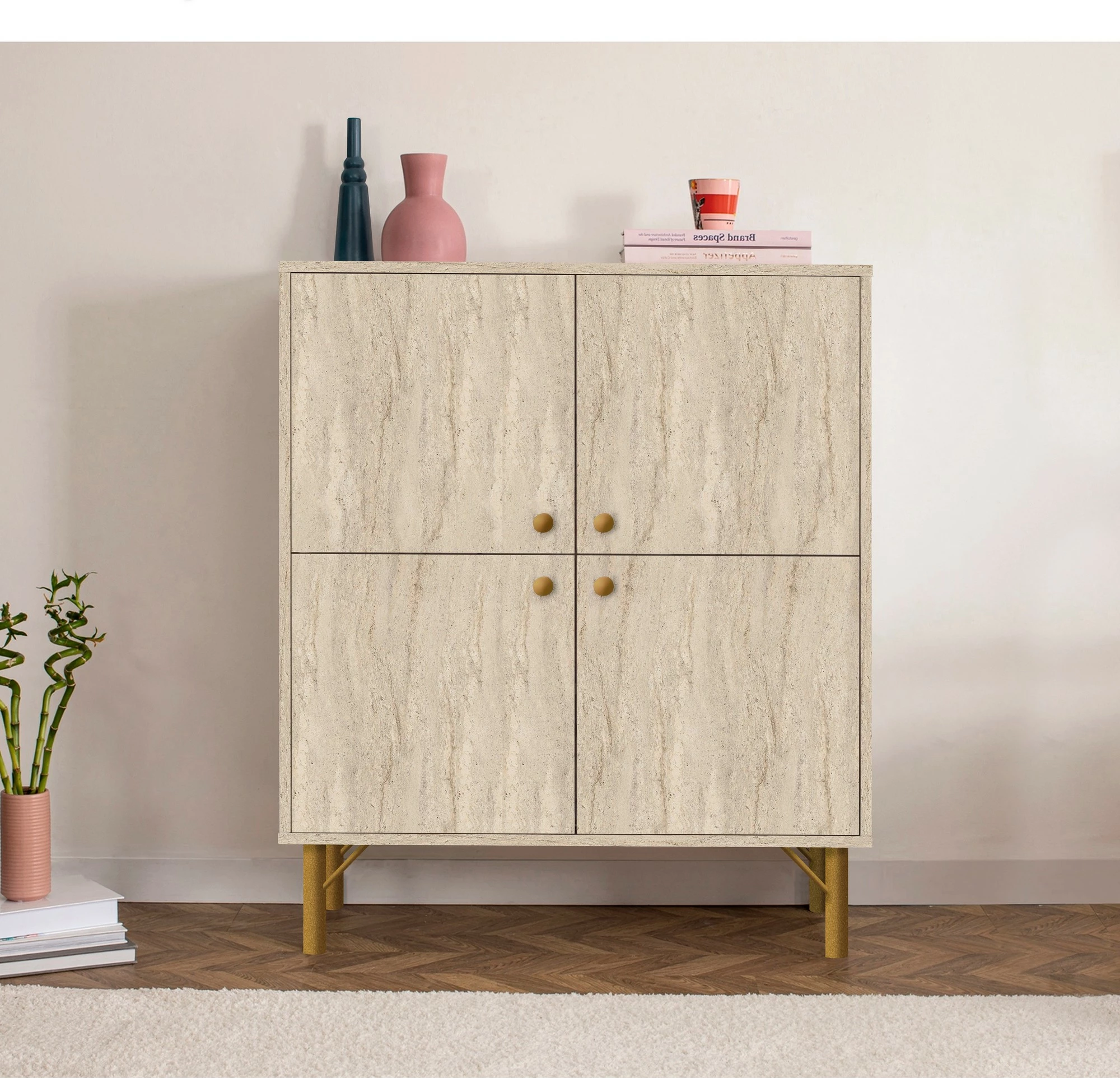 Večnamenska omara, travertin, Skye Decor, Multilux