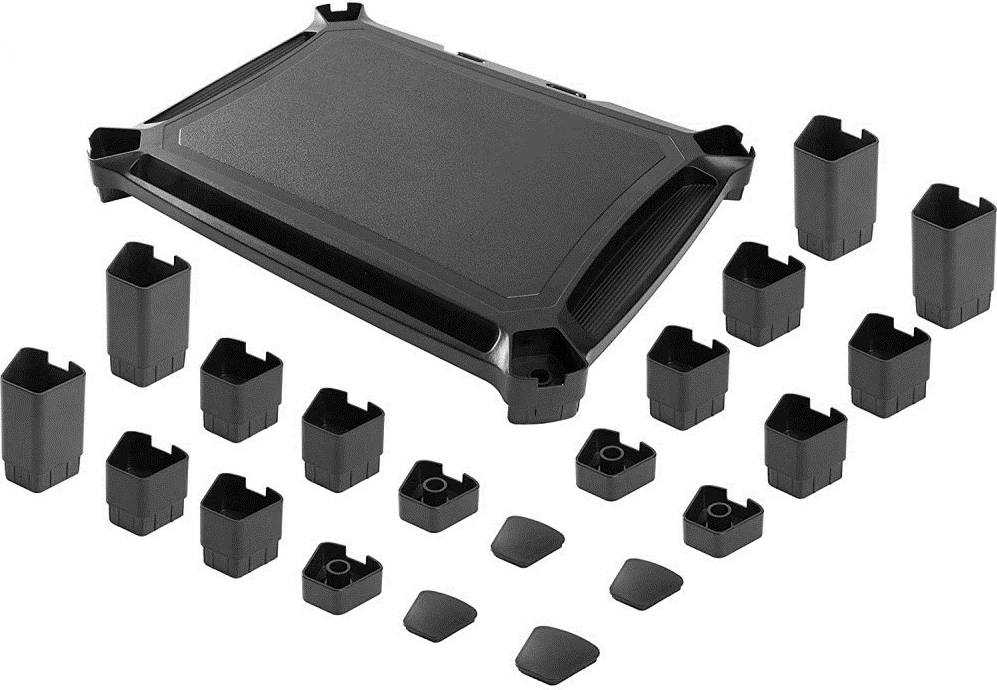 Stojalo z nastavljivo višino Techly ICA-MS 401, črno