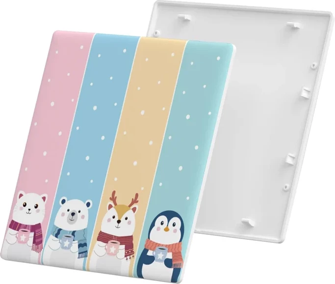 Dekorativni pokrov za pametno stikalo, Sonoff T5-4C-86-cartoon, plastičen, večbarven