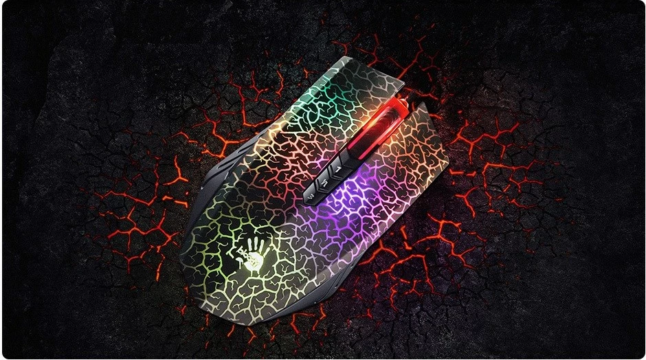 Optični miš A4Tech Bloody Blazing A70, USB Type-A, 6200 DPI