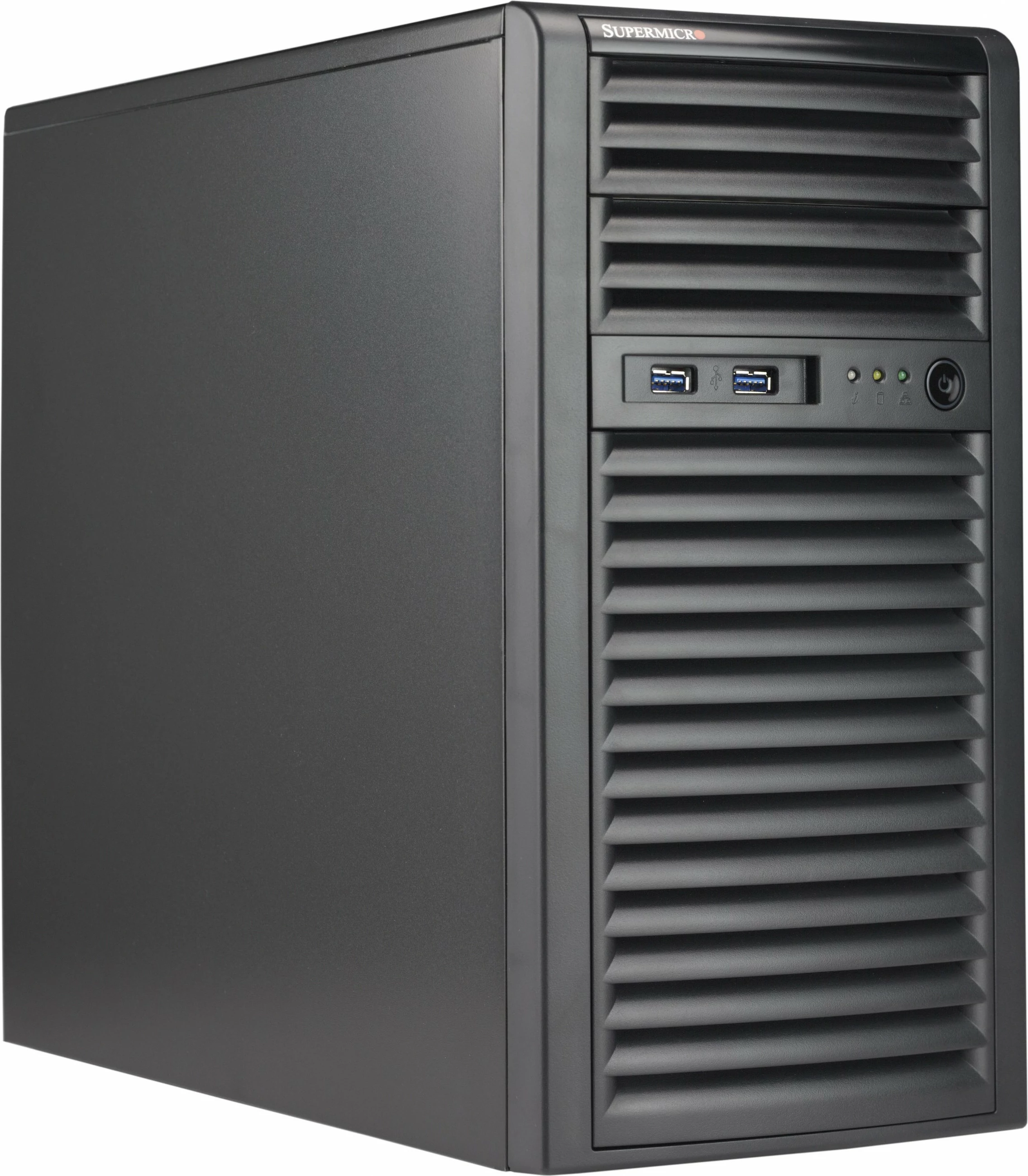 Računalniško ohišje Supermicro CSE-731I-404B, Mini Tower, micro ATX, črn