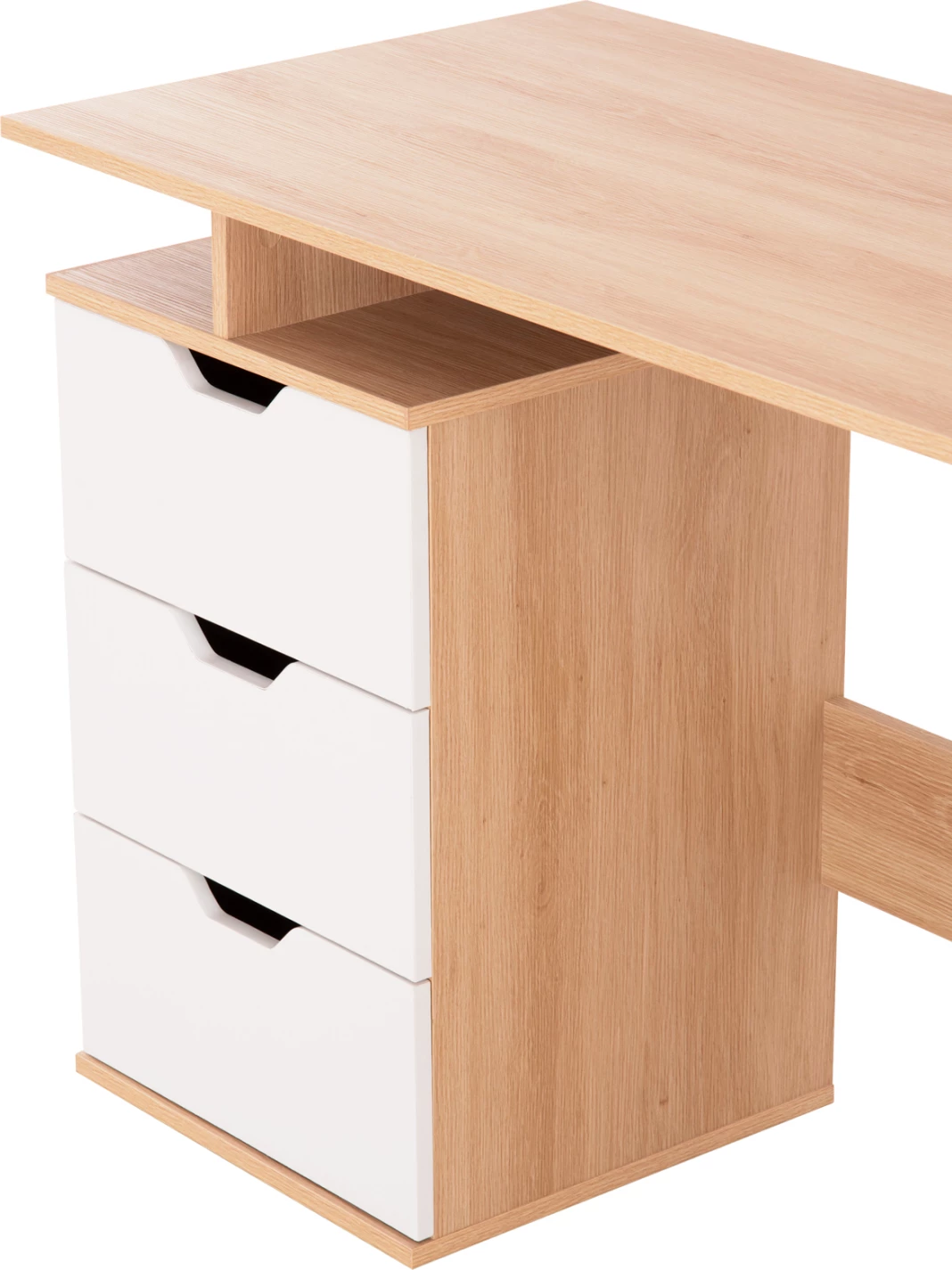 Tavlica s predali COLT FH18291 melamin, sonoma-bela, 120x53x75H cm