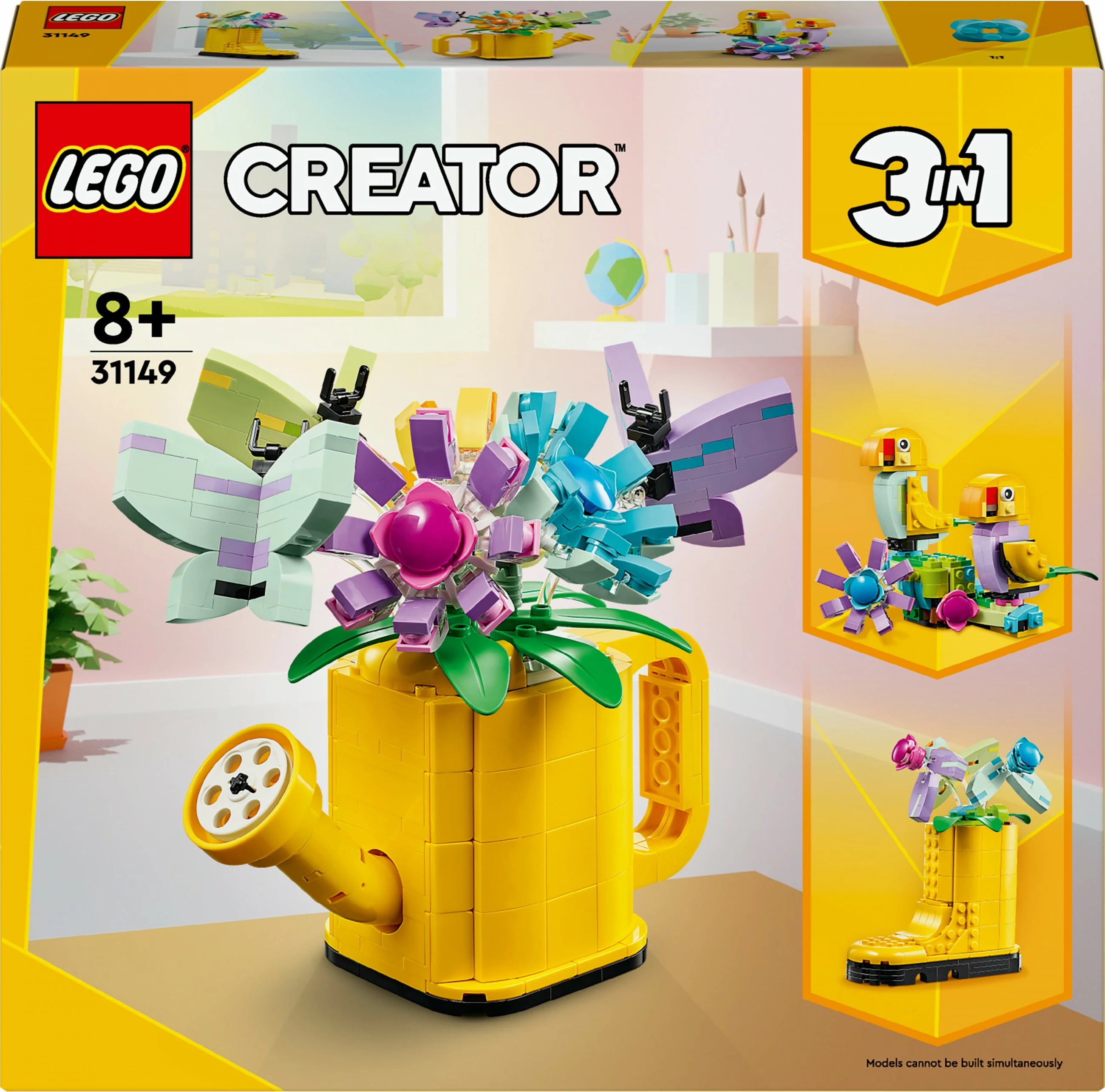 Set za gradnjo LEGO Creator 3in1, 31149, 420 kosov, večbarven