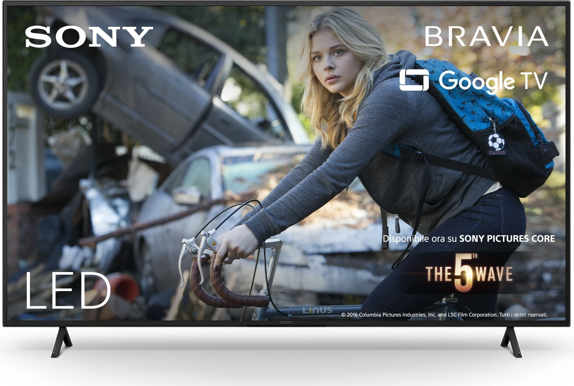 Televizor 65" 4K HDR Sony BRAVIA KD-65X75WL, LED, Smart TV, Wi‑Fi, črn