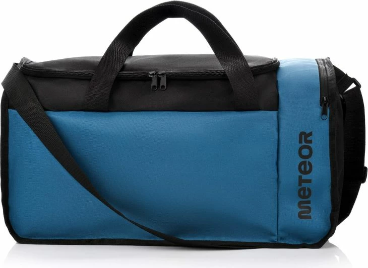 Kompaktna športna torba Meteor, unisex, črno-modra