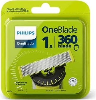 Rezervno rezilo za britje Philips Norelco OneBlade QP410/50, črno