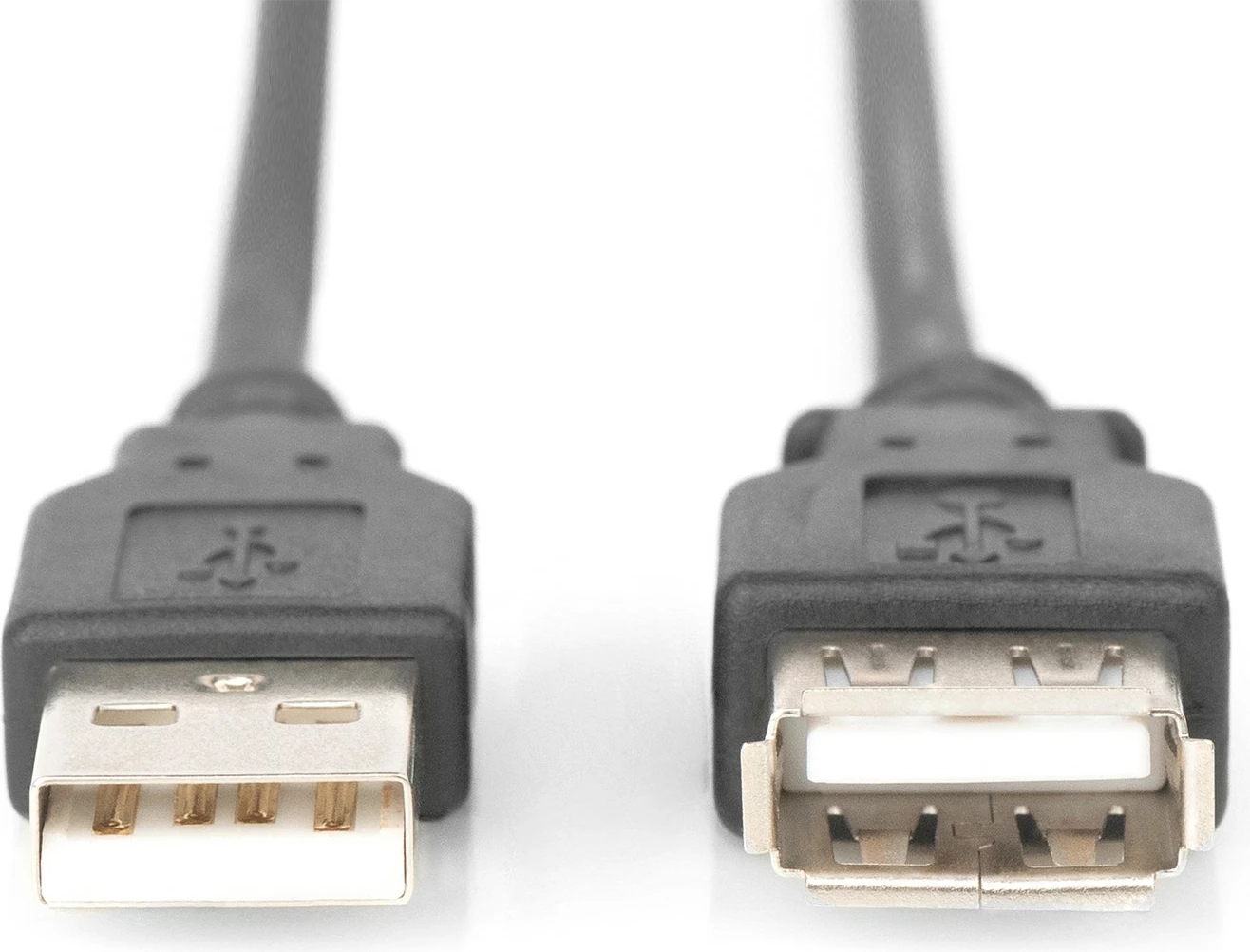 Podaljšek USB 2.0, 1,8 m, USB A moški/ženska Digitus, črn