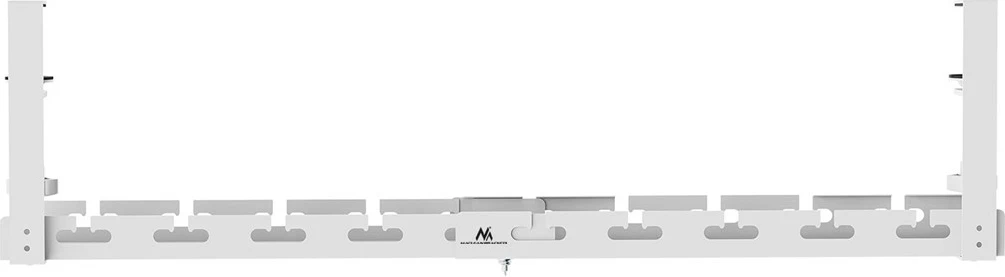 Organizator kablov pod mizo Maclean MC-103 W, jeklo, bel