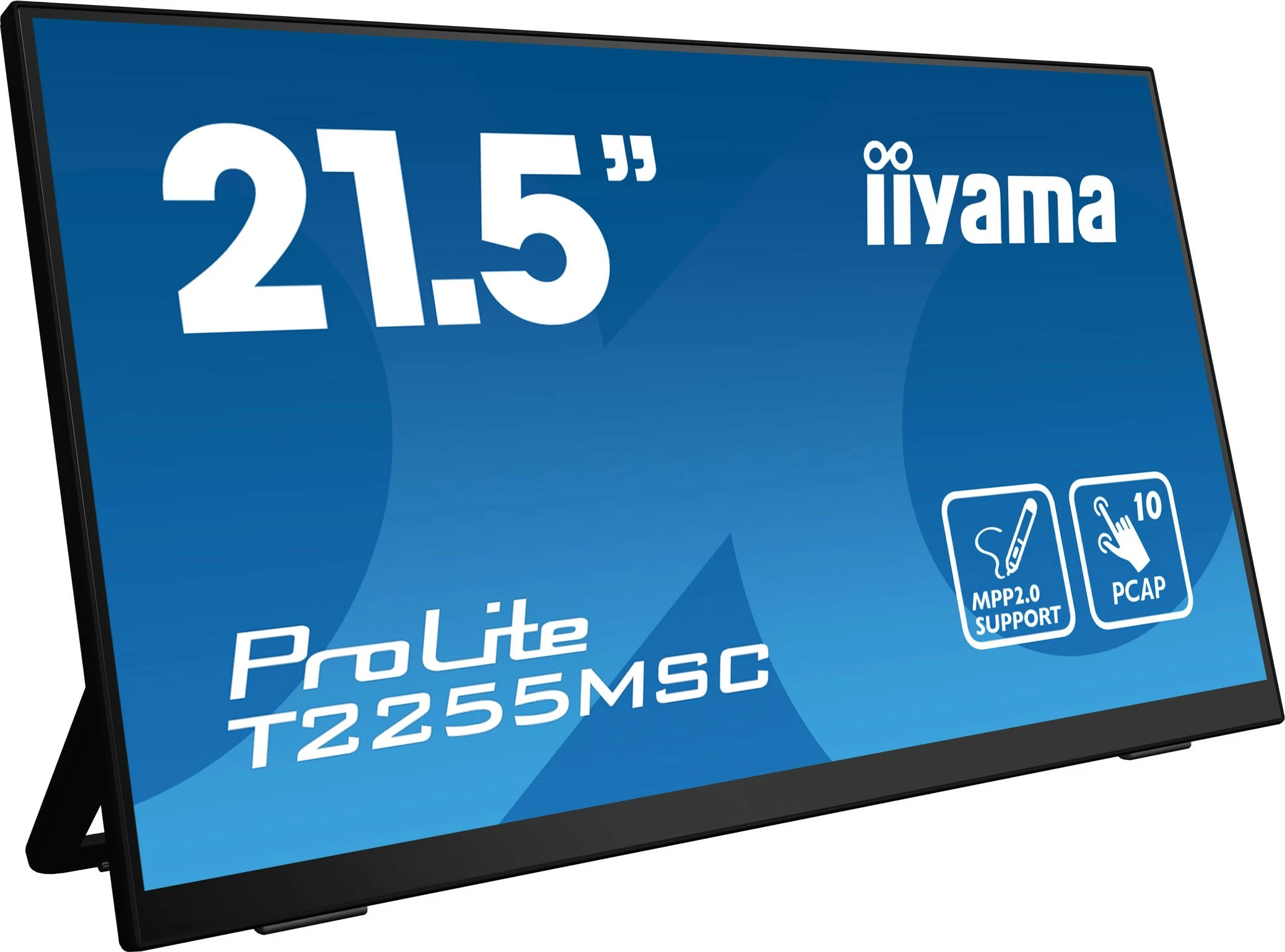 21,5" Full HD LCD zaslon s funkcijo na dotik ProLite T2255MSC-B1, iiyama, črn